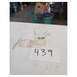 A & W ROOT BEER GLASS MUG