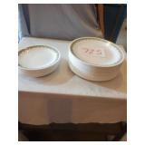 CORELLE PLATES 8 1/2" & 10 1/4"