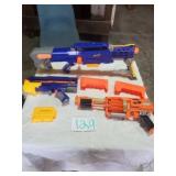 3) NERF GUNS & ACCESSORIES