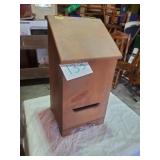 WOOD POTATO STORAGE BIN