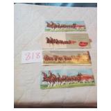 OLD ANHEISER BUSCH/BUDWEISER POST CARDS