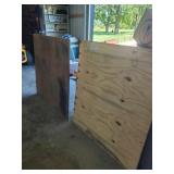 2 PC PLYWOOD 43 X 48 & 48 X 48