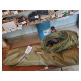 CAMOUFLAGE SCREEN CANOPY W/MILITARY BAG