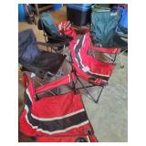 5) BAG CHAIRS, VARIOUS CONDITIONS