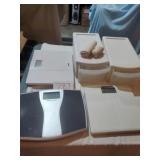 SCALES, STORAGE BINS, ETC