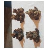 4 BOYDS BEAR FIGURINES