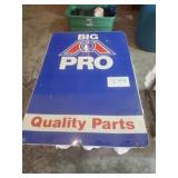 METAL BIG A PRO SIGN DOUBLE SIDED