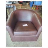 BROWN SWIVEL CHAIR