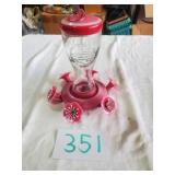 HUMMINGBIRD FEEDER