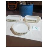 ANCHOR HOCKING FIREKING BAKEWARE