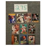 10) OZZIE SMITH BASEBALL CARDS