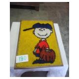 HAND MADE CHARLIE BROWN IN FRAME