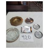 VINTAGE ASH TRAYS