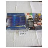 CHRISTMAS TREE STAND & LIGHTS