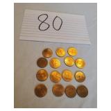 15) EFFINGHAM IL TAX TOKENS