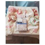 DOILIES, PAIR OF CUTRAIN PANELS