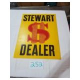 STEWART SEED DEALER SIGN