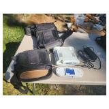 Portable oxygen concentrator with two different