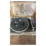 Pioneer Record Player and Vinyl Records