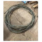 Roll of copper, brass fittings