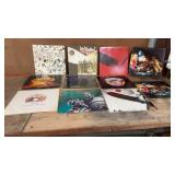Vinyl Records , Led Zeppelin, Queen ,KISS ,