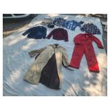 Western style shirts jackets London Fog trench