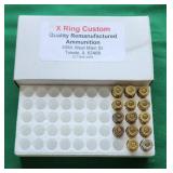 X Rings Custom Reloads 45ACP 230gr. FmJ Qty. 14