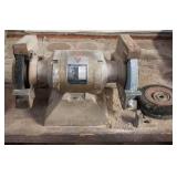 Chicago Power Tools Bench Grinder Works