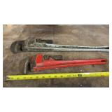 Rigid Pipe Wrenches 18 and 24 inch