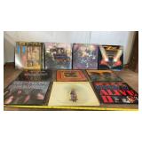 Vinyl records, Styx, Kiss, ZZ Top, Aerosmith,