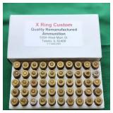 X Rings Custom Reloads 45ACP 230gr. FmJ Qty. 50