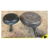 Cast Iron Skillets , 6 inch and 10 inch