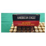 American Eagle 45 Auto 230 gr. FMJ Qty.