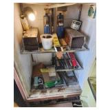 Welding rods two torch cylinders flux