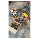 Misc, car parts , Gauges, grease gun , grinder