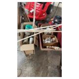 PVC Pipe new and used copper and brass fittings