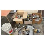 Paint supplies , rollers, paint, Paint Thinner ,