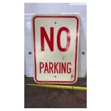 Metal No Parking