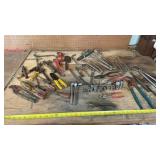 Tools, wrenches, pipe wrenches, screwdrivers,