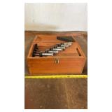 STARRETT 436 0-150mm 6 piece micrometer set