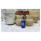 2-Vintage Kool Aid Plastic Pitcher With Smiling