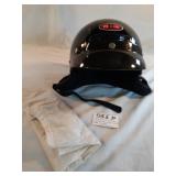 RODIA (R) MOTORCYCLE HELMET W/EAR FLAPS