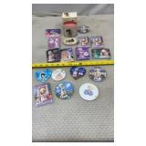 Precious Moments Candle and Pins