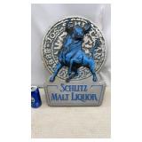 Vintage Schlitz Beer Malt Liquor Round Metal