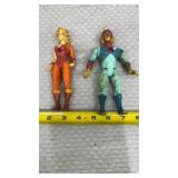 Vintage 1985 Thundercats Cheetara & Tygra Mutant