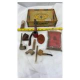 Vtg Imported Briar Tobacco Pipe, Native Scents