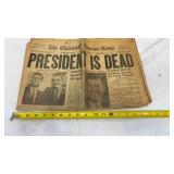 RARE Antique Original Kennedy Assassination