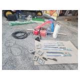 Gas cans door sweeps air cleaner