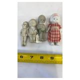 Vtg Bisque Figurines Made in Japan