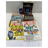 Vintage PC World, Electronic, Engineer Books and